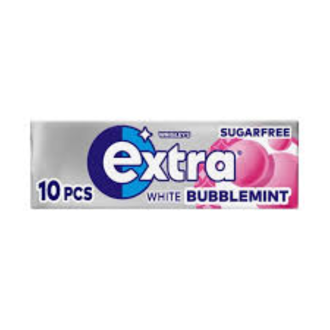 EXTRA BUBBLEMINT FLAVOUR 14G